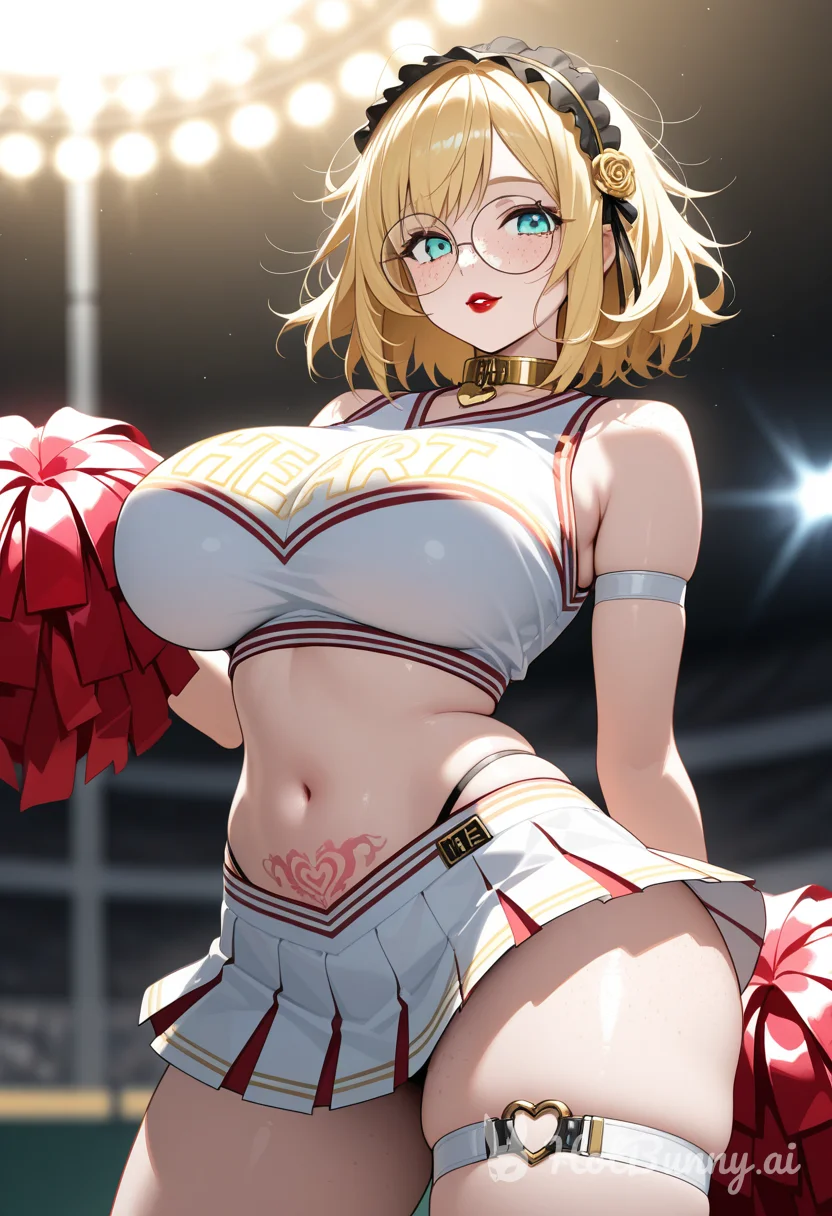 Huge Tits Blonde Cheerleader Ai Hentai