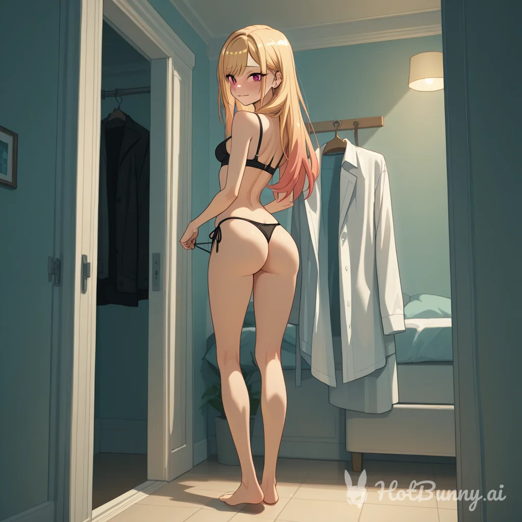 Lingerie Blonde Ai Hentai