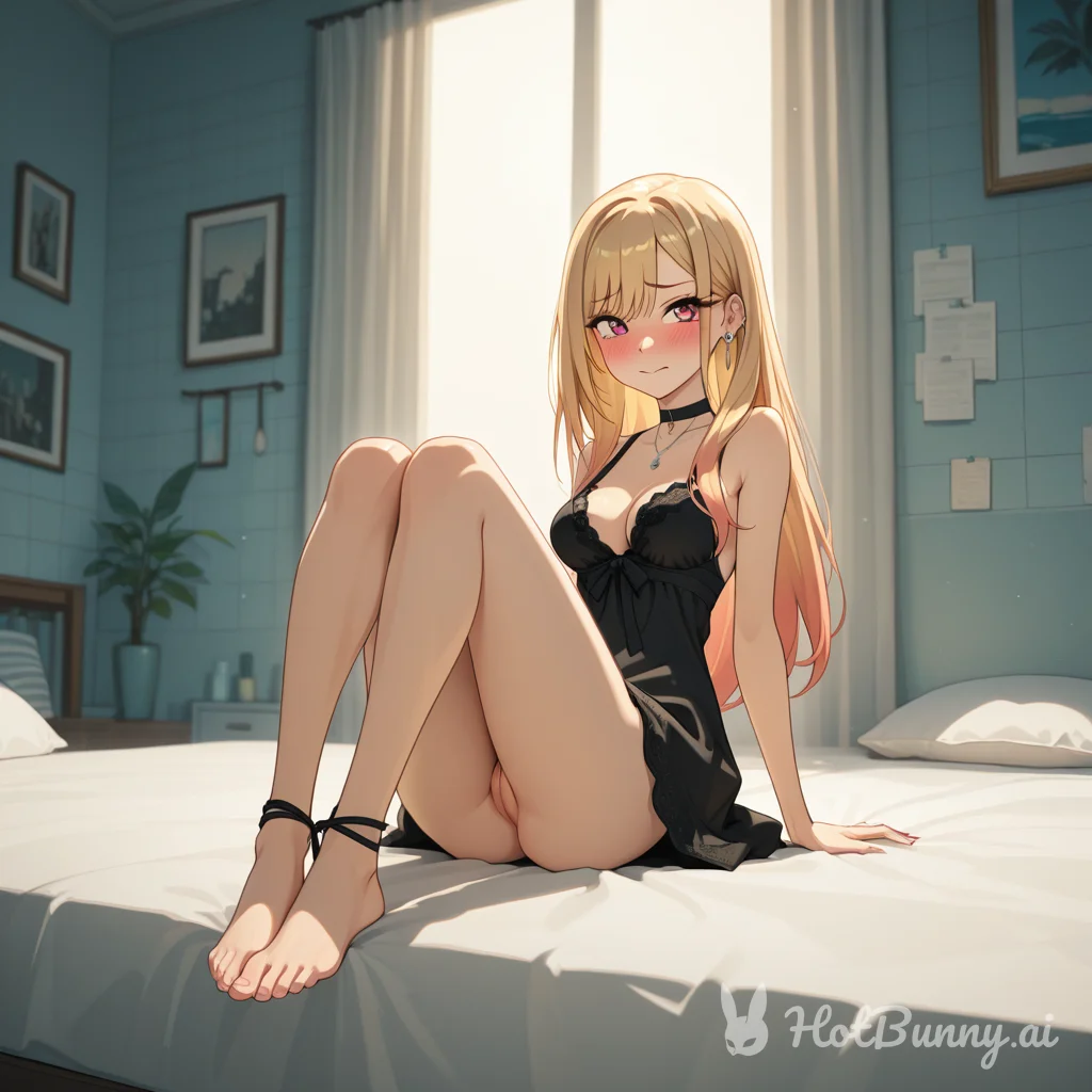 Blonde Lingerie Ai Hentai