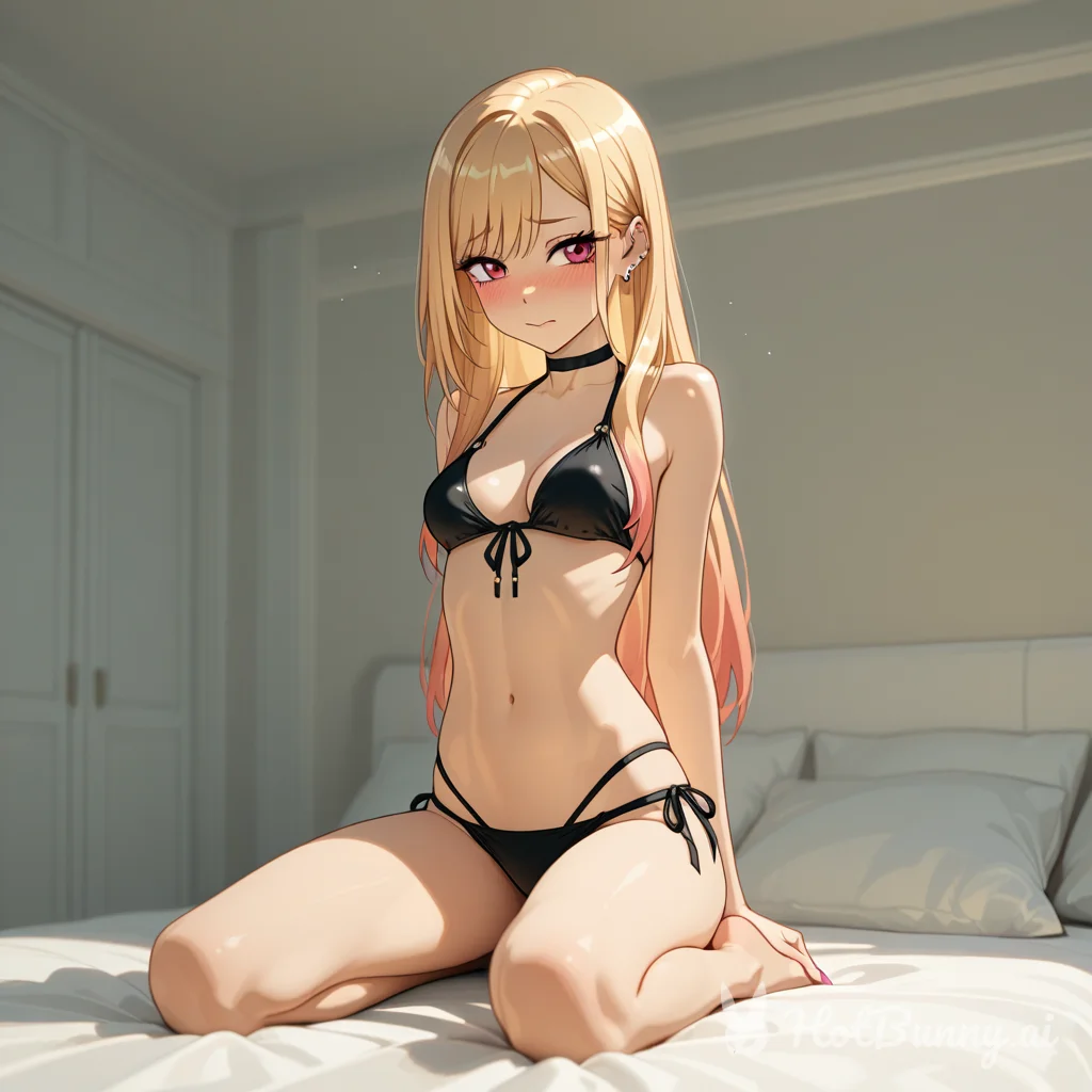Swimsuit Blonde Ai Hentai