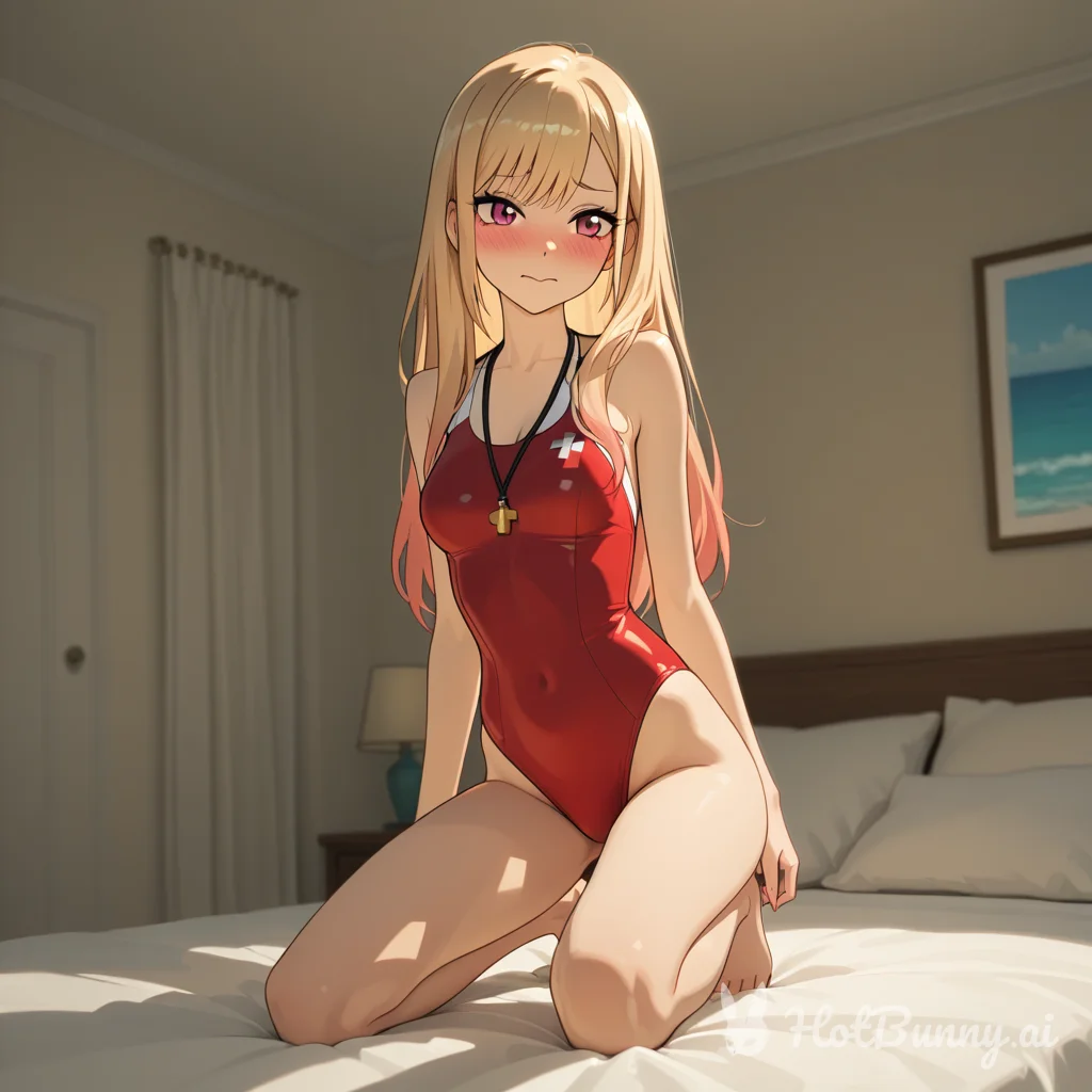 Swimsuit Blonde Ai Hentai