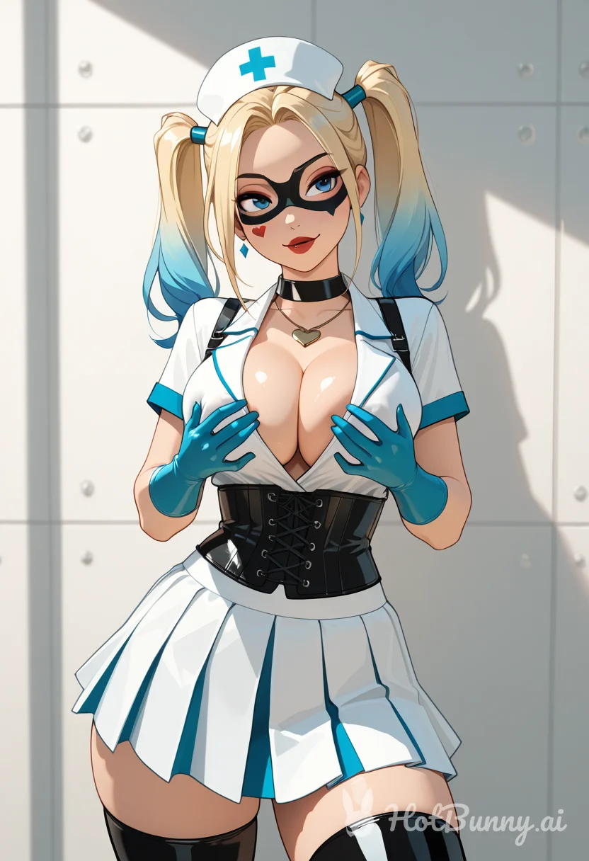 Nurse Latex Blonde Ai Hentai
