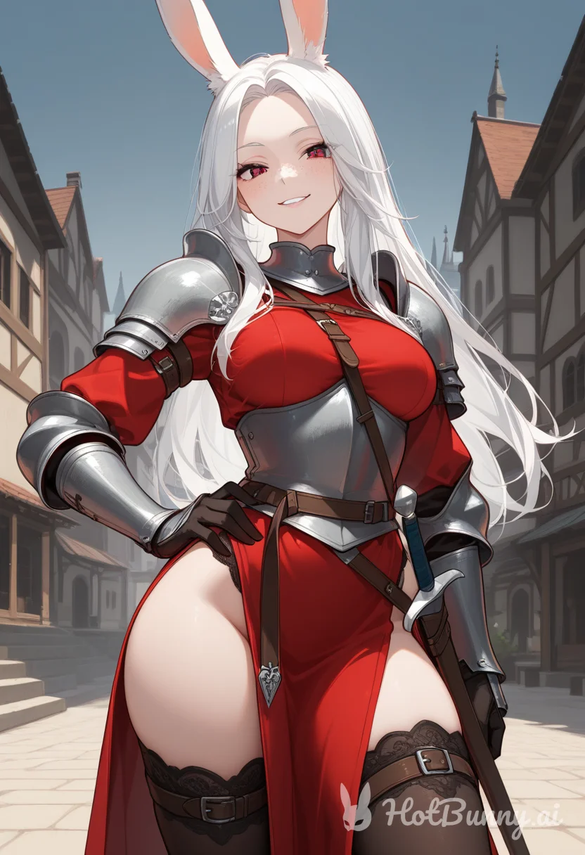 Sexy rabbit knight 🐰