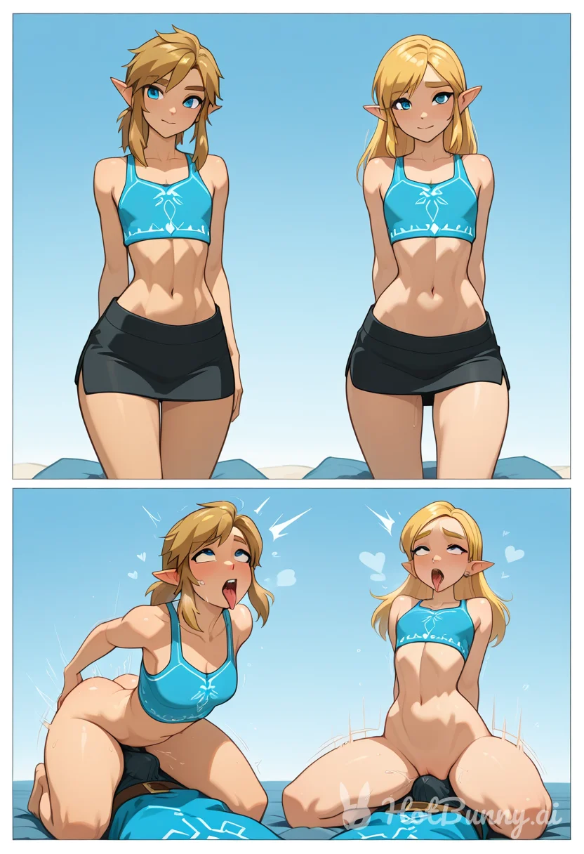 Zelda Trap Ahegao Ai Hentai