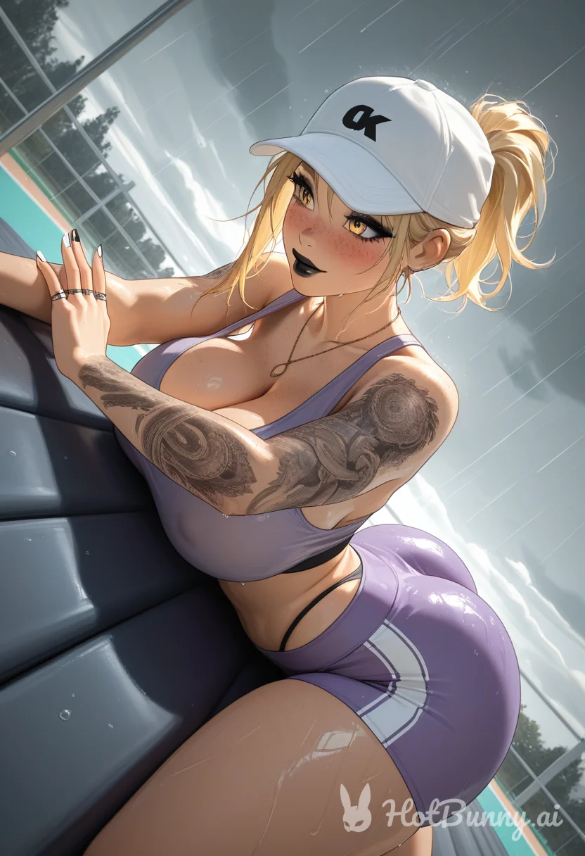 Blonde Lingerie Ai Hentai