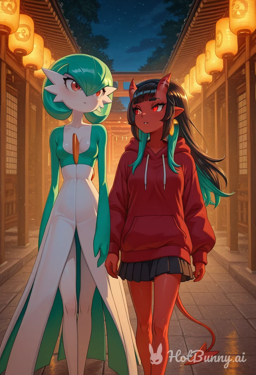 Gardevoir from Pokemon Succubus Ai Hentai
