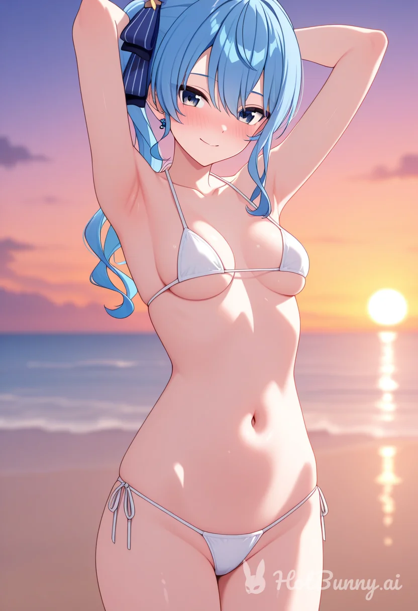 Hoshimachi Suisei from Hololive Ai Hentai