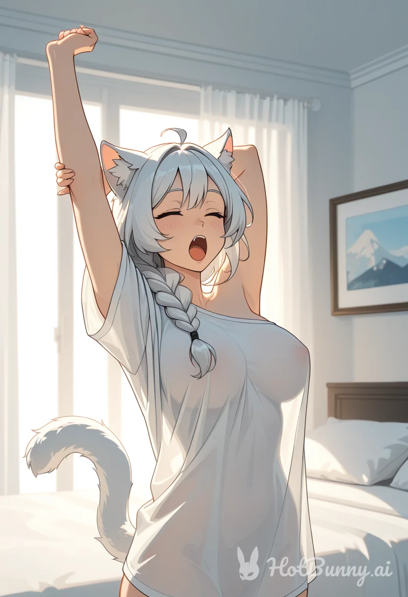 Shiro in the morning