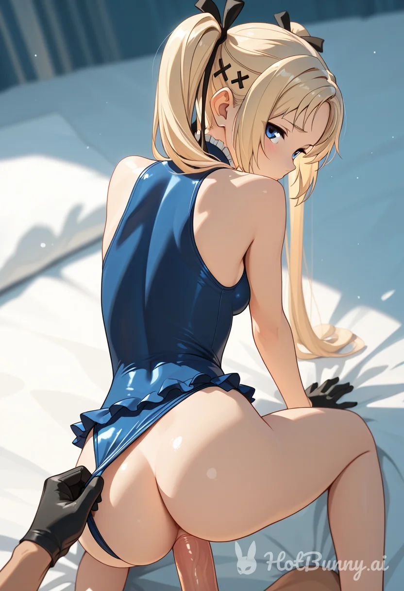 Marie Rose from Dead Or Alive Doggystyle Ai Hentai