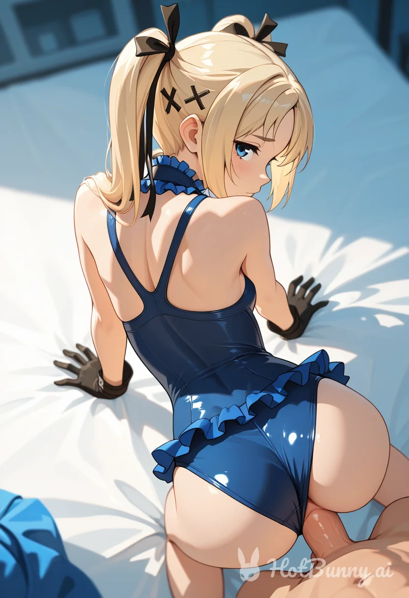 Marie Rose from Dead Or Alive Doggystyle Ai Hentai