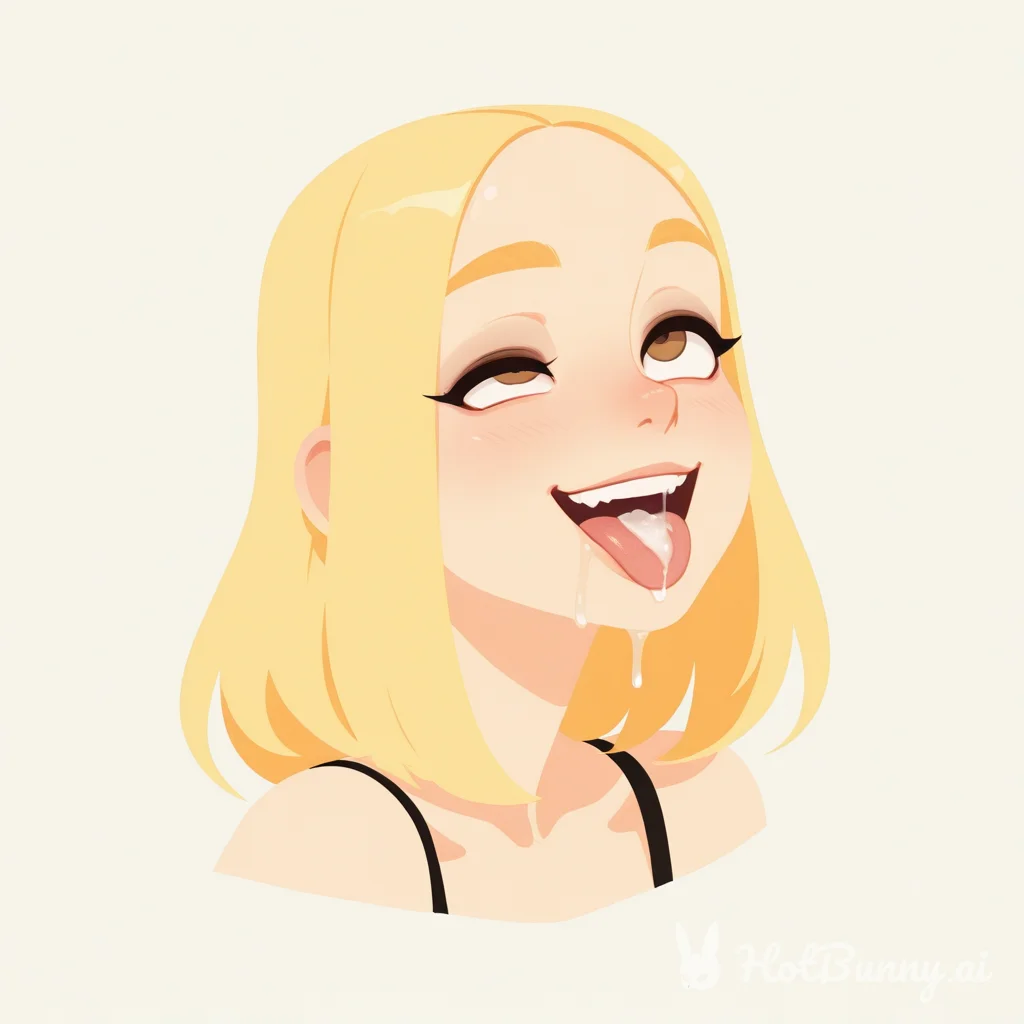Ahegao Blonde Ai Hentai