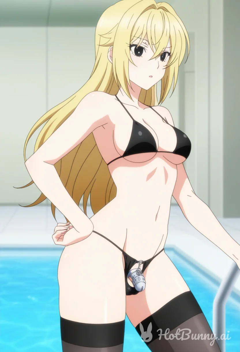 Futanari Swimsuit Blonde Ai Hentai