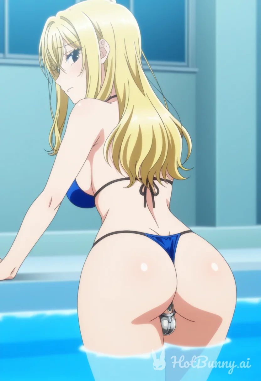 Swimsuit Blonde Ai Hentai
