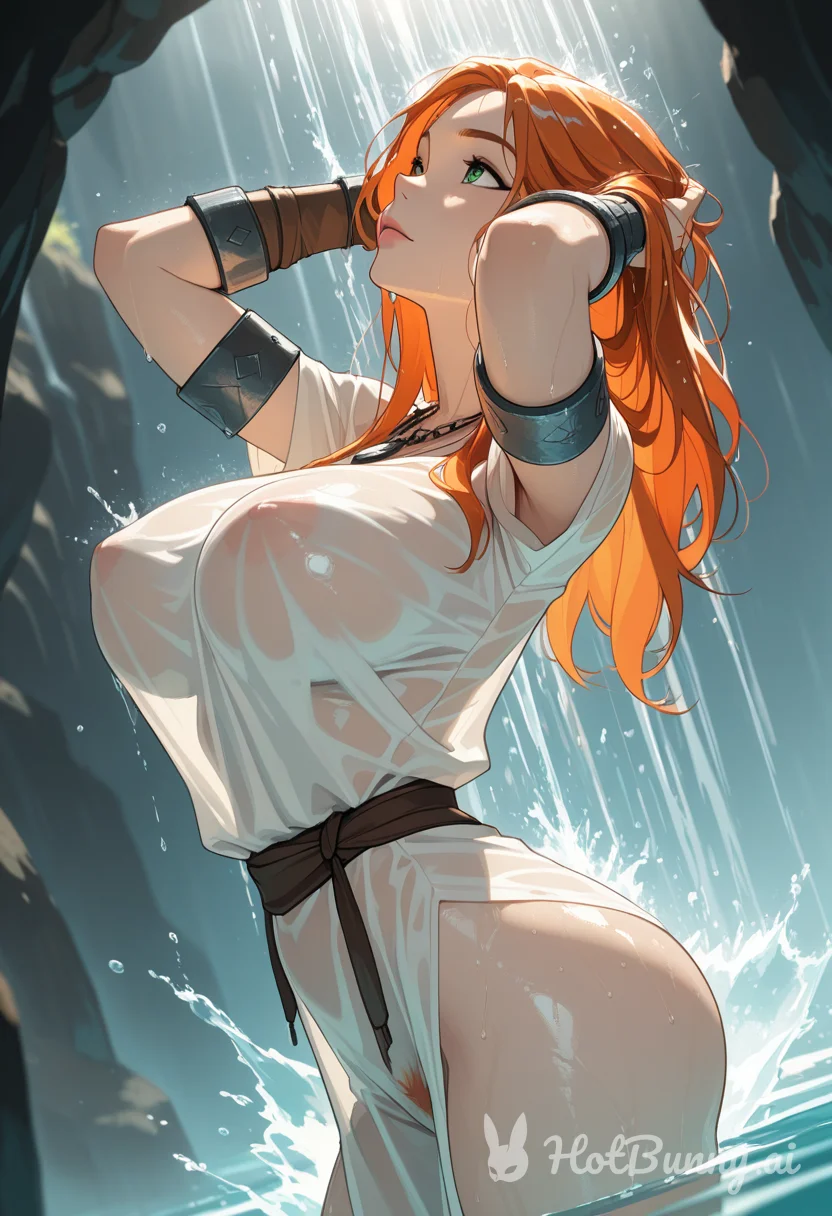 Nature's shower