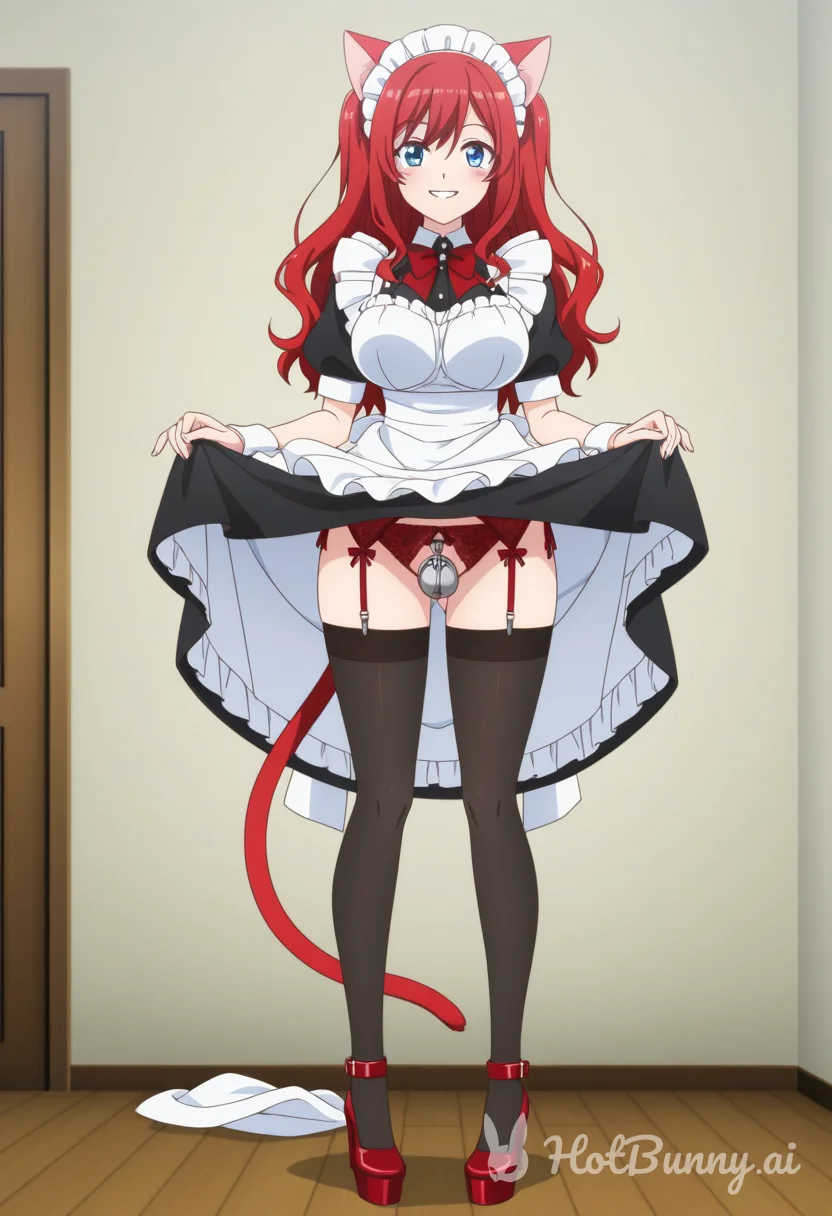 Cat Girl Maid Lingerie Ai Hentai