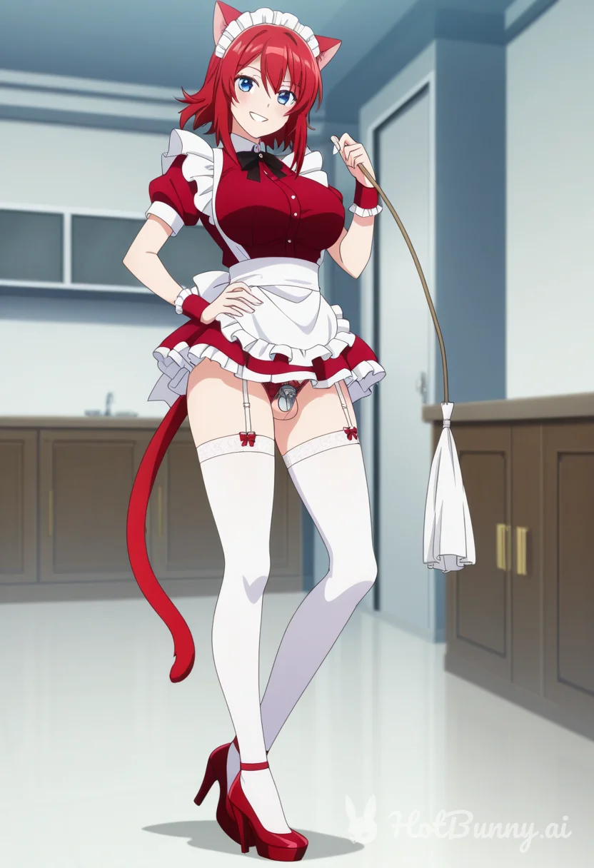 Cat Girl Maid Lingerie Ai Hentai