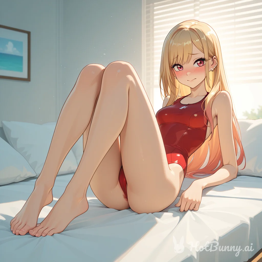 Swimsuit Blonde Ai Hentai