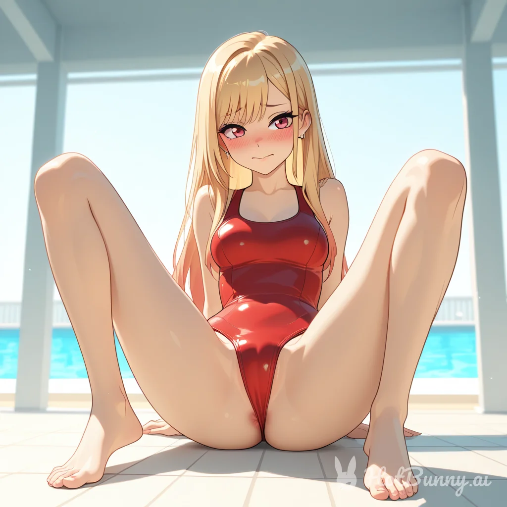 Swimsuit Blonde Ai Hentai