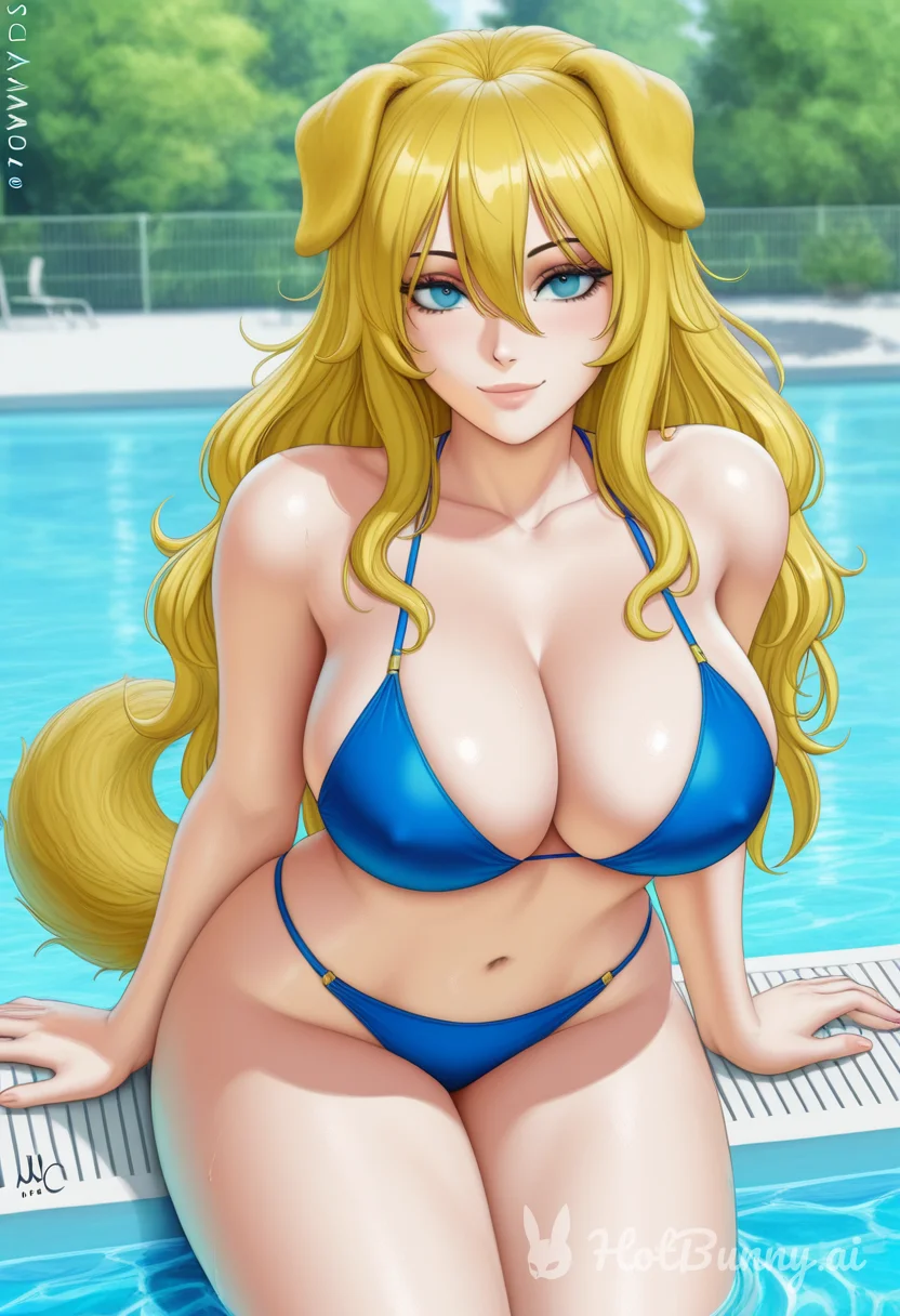 Dog Girl Swimsuit Chubby Ai Hentai
