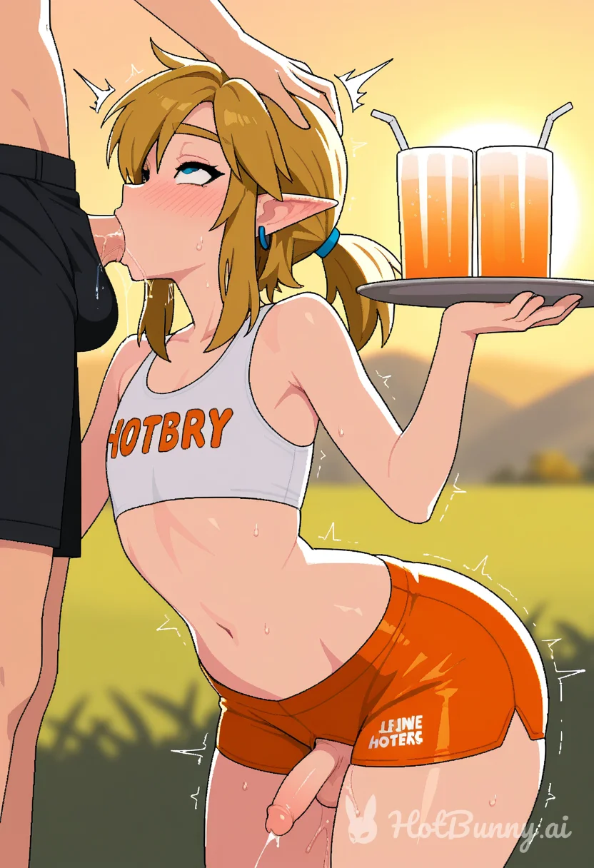 Zelda Trap Blowjob Ai Hentai