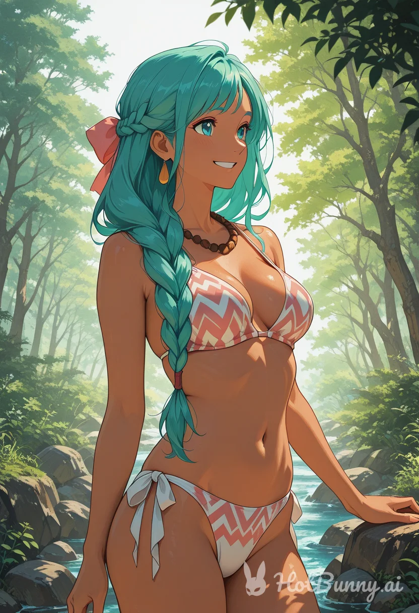 Ebony Swimsuit Ai Hentai