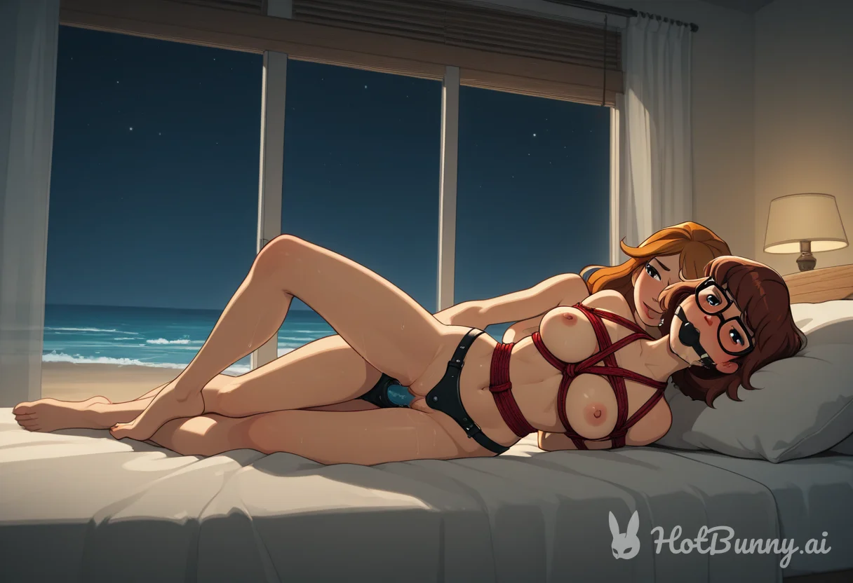 Bondage Blonde Ai Hentai