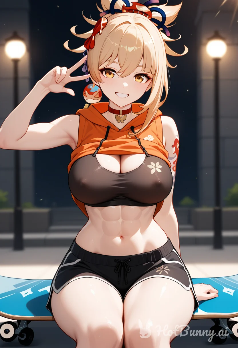 Yoimiya from Genshin Ai Hentai
