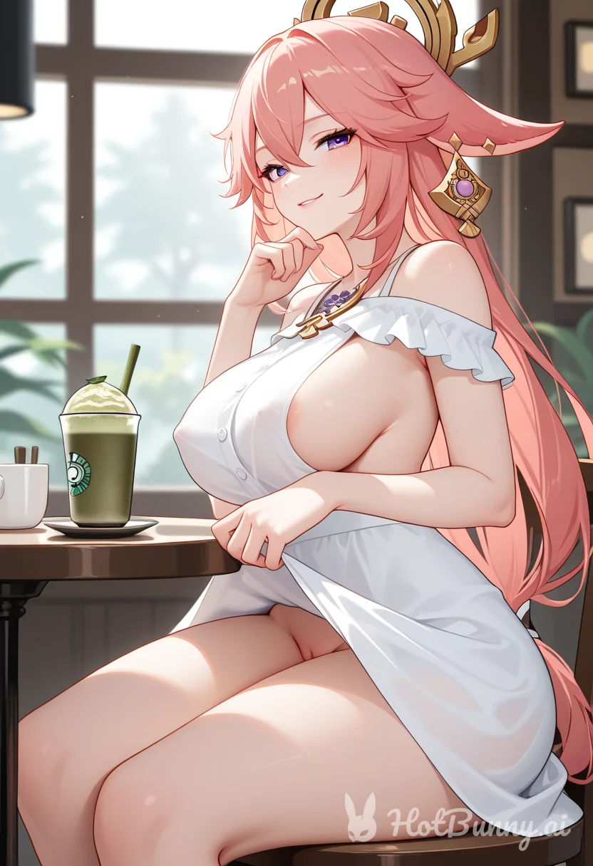 Yae Miko Fox Girl Ai Hentai