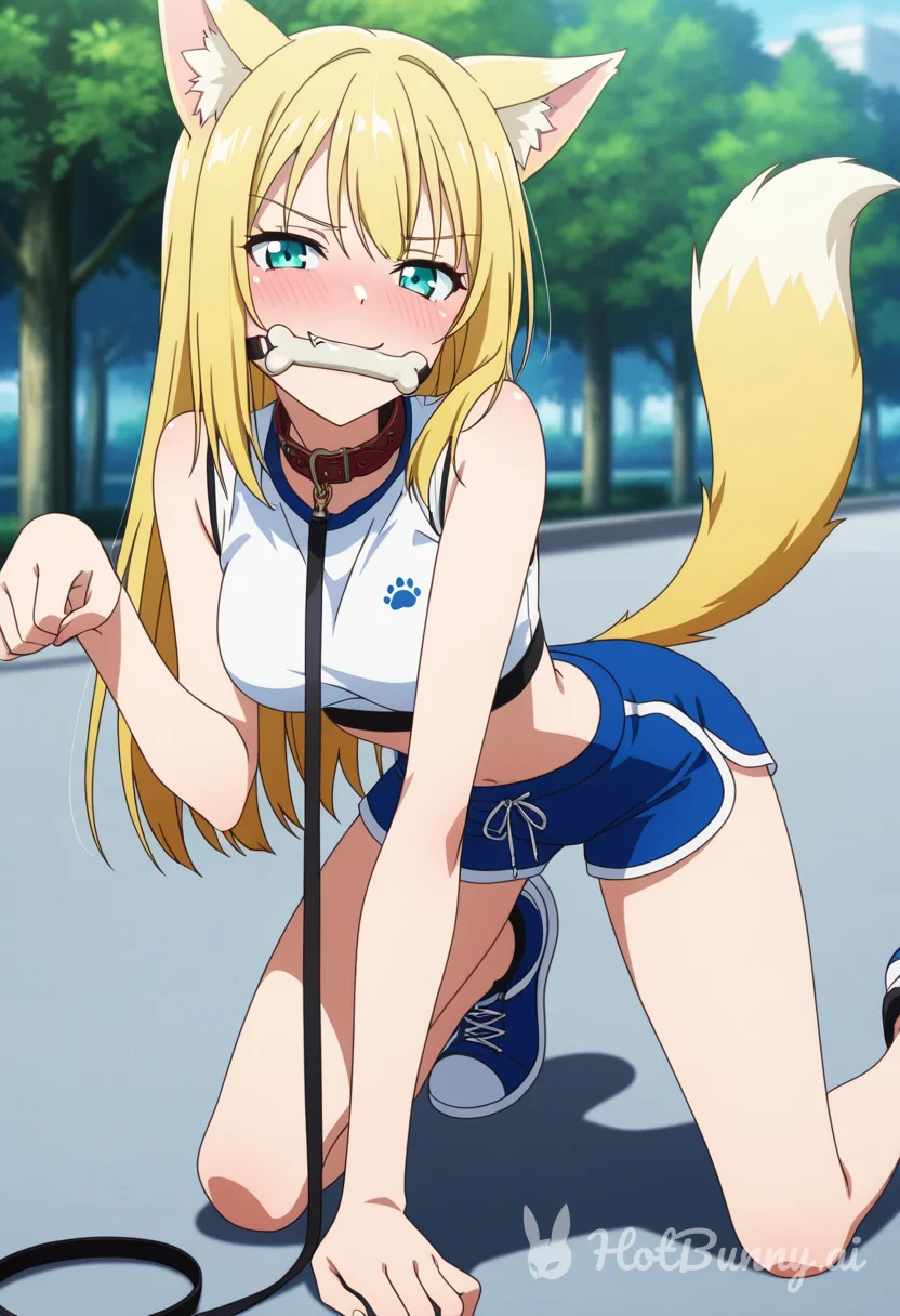 Fox Girl Blonde Ai Hentai