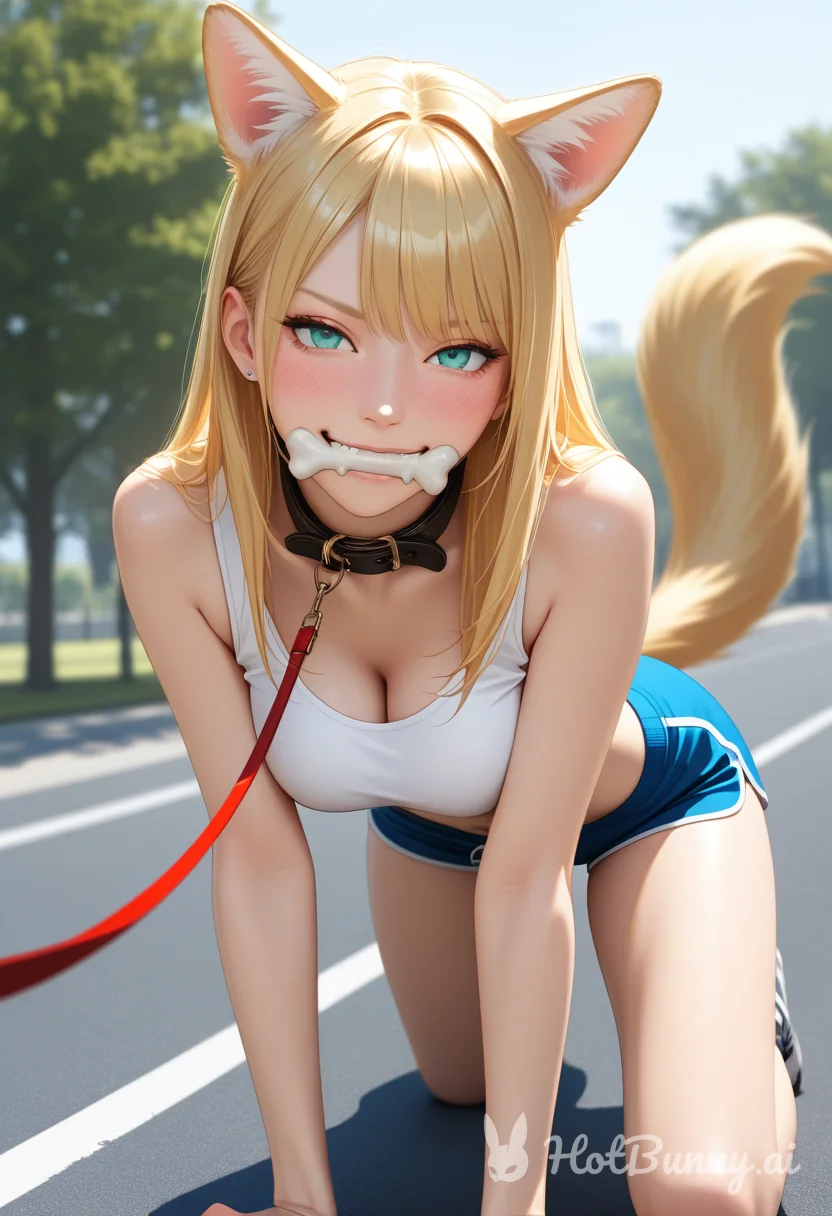 Dog Girl Blonde Ai Hentai