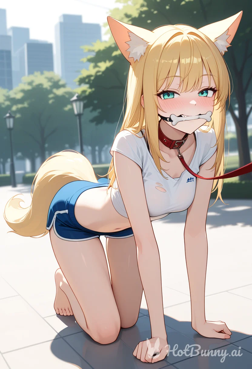 Dog Girl Blonde Ai Hentai