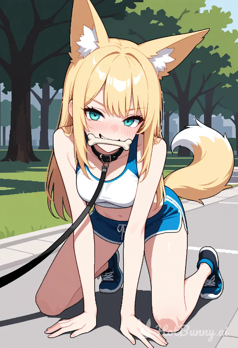 Fox Girl Blonde Ai Hentai