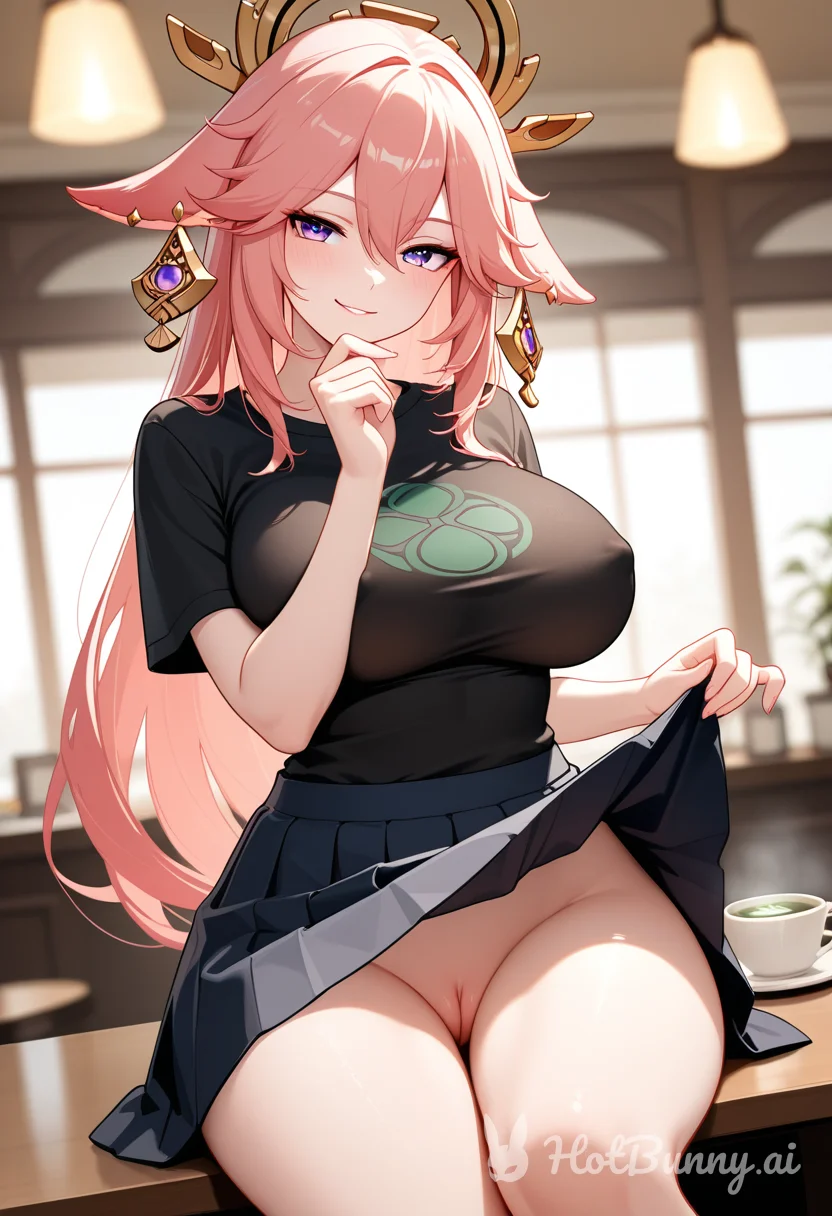 Yae Miko Fox Girl Ai Hentai