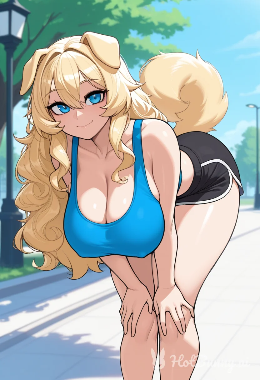 Dog Girl Blonde Ai Hentai