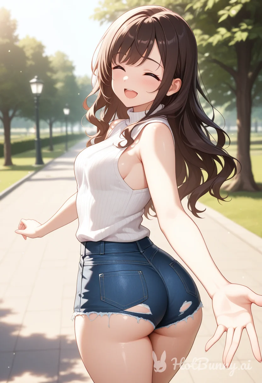 Take her hand?