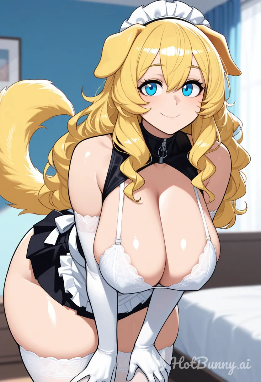 Dog Girl Maid Huge Tits Ai Hentai