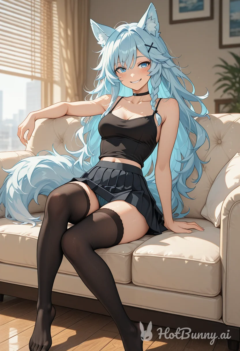 Fox Girl Vtuber Lingerie Ai Hentai