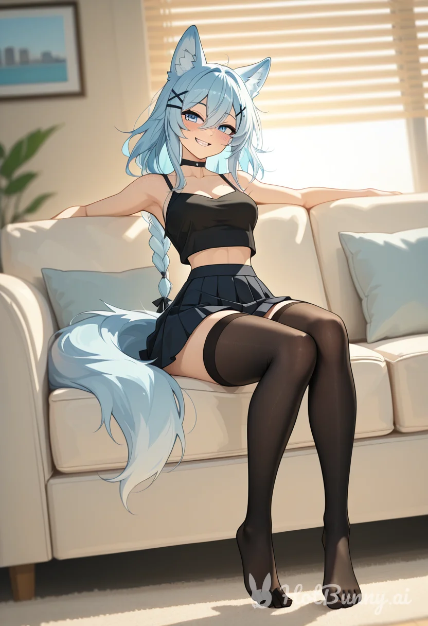 Fox Girl Vtuber Lingerie Ai Hentai