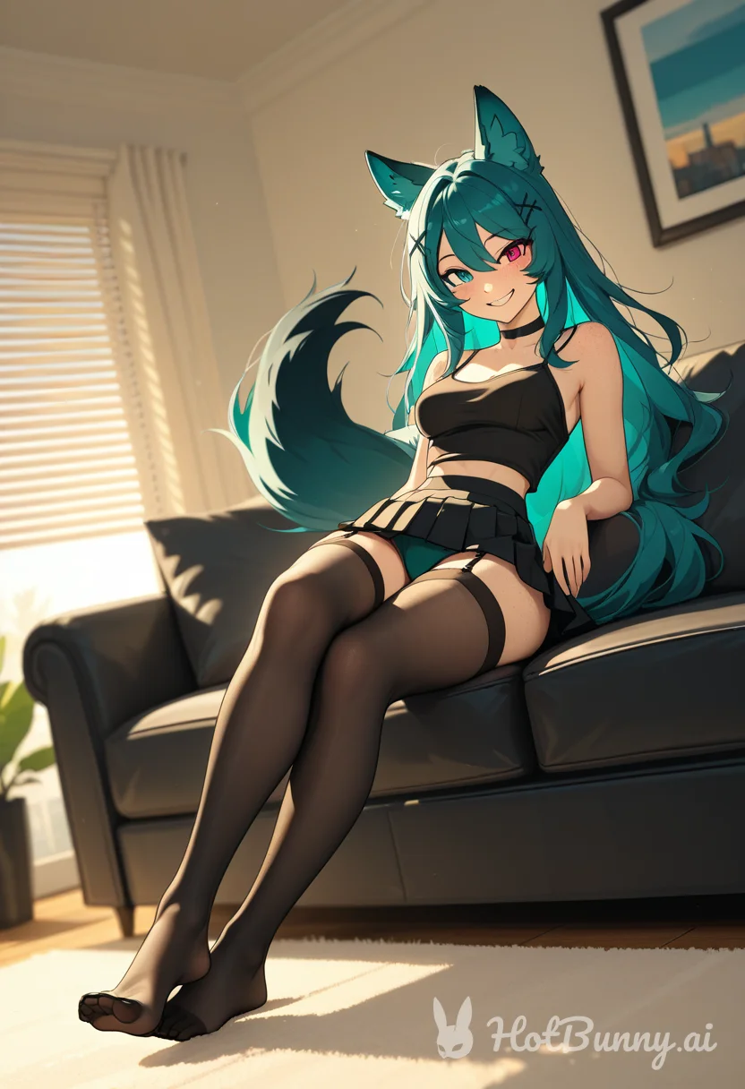 Fox Girl Lingerie Vtuber Ai Hentai