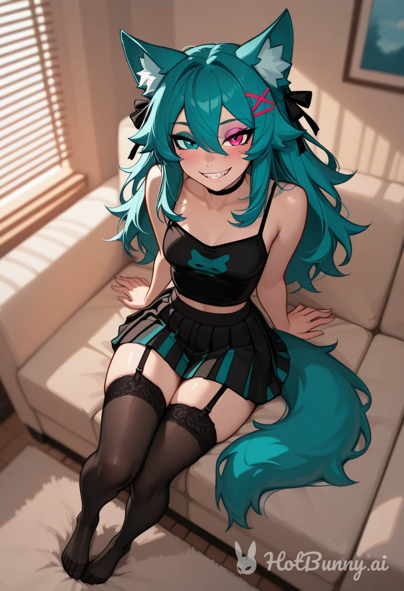 Fox Girl Lingerie Vtuber Ai Hentai