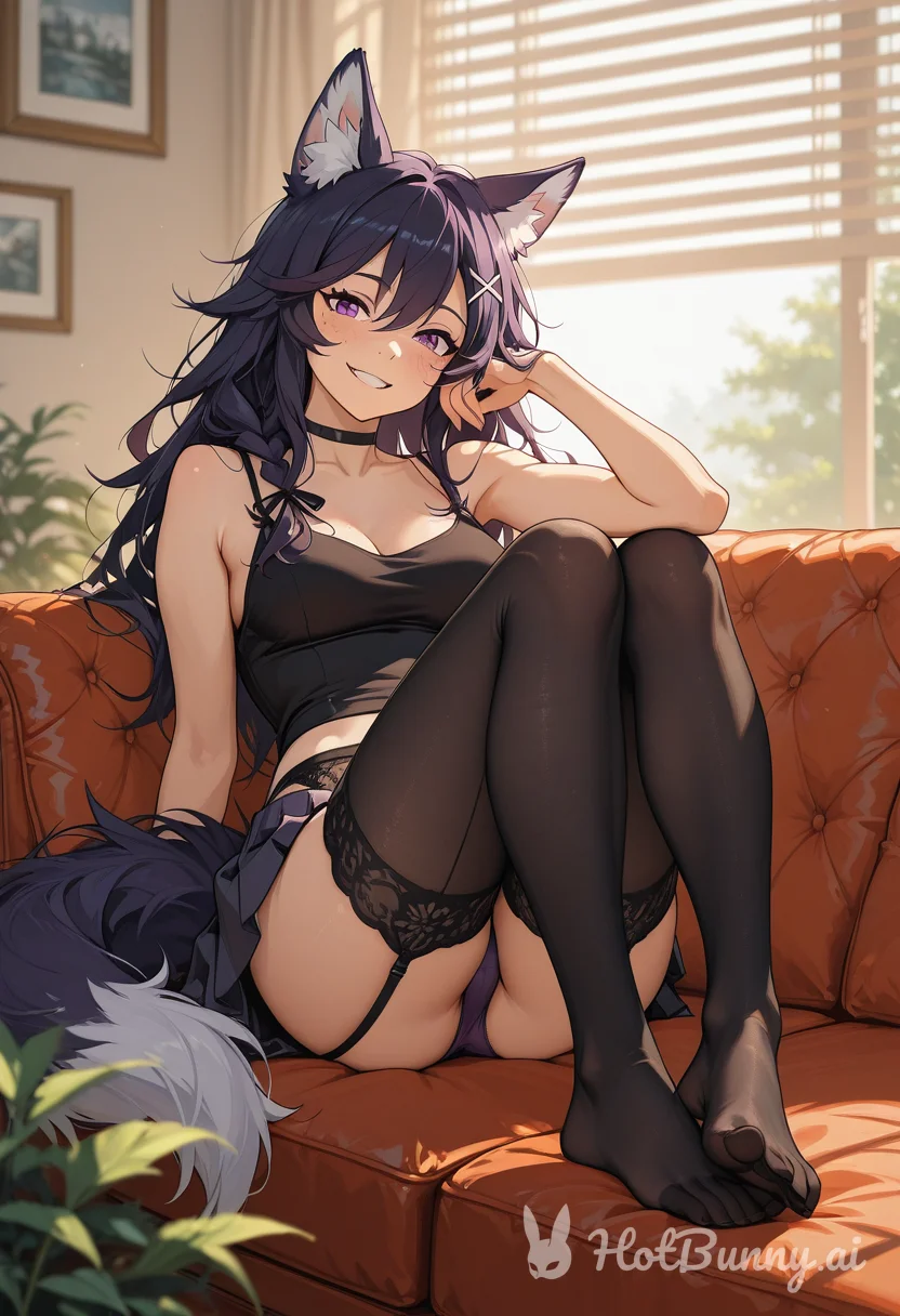 Wolf Girl Lingerie Vtuber Ai Hentai