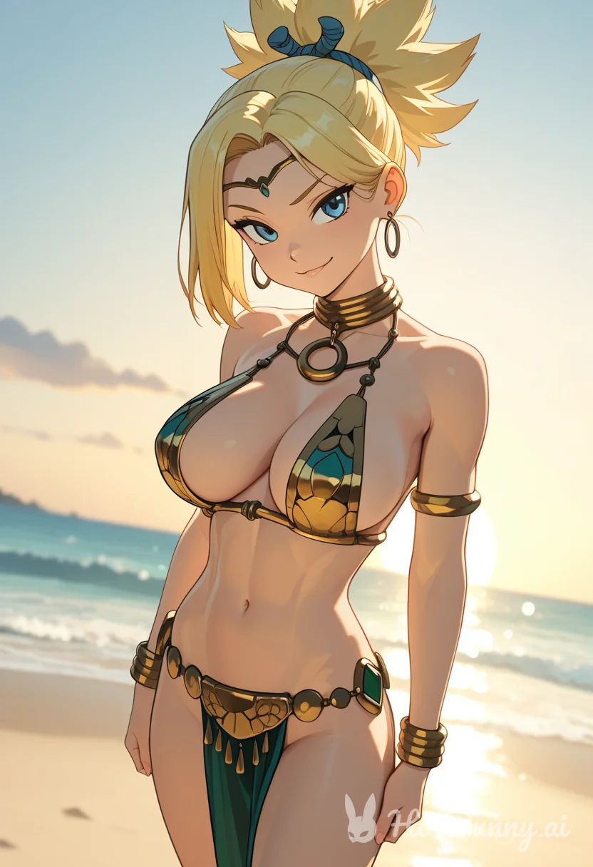 Swimsuit Blonde Ai Hentai
