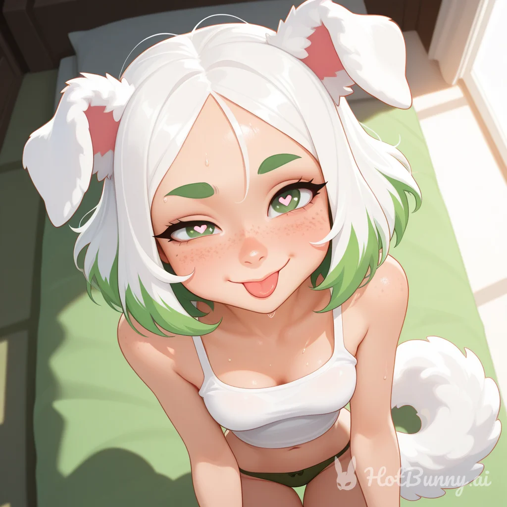 Dog Girl Lingerie Ai Hentai