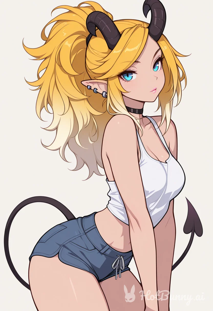 Succubus Blonde Ai Hentai