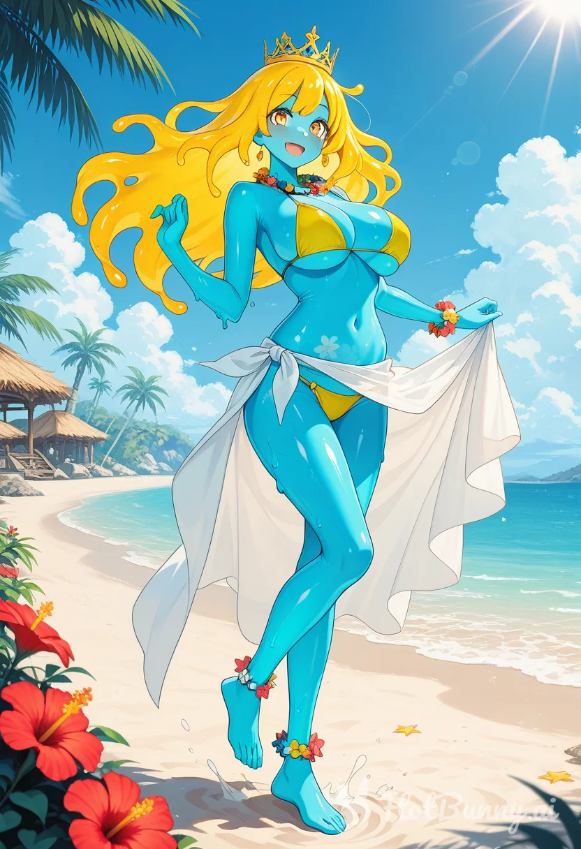 Monster Musume Swimsuit Blonde Ai Hentai
