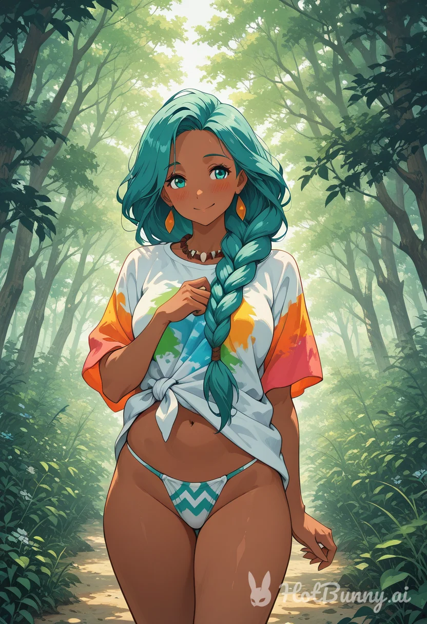 Ebony Swimsuit Chubby Ai Hentai