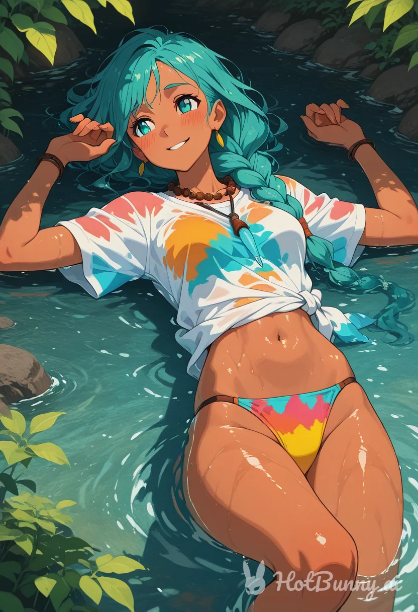 Ebony Swimsuit Ai Hentai
