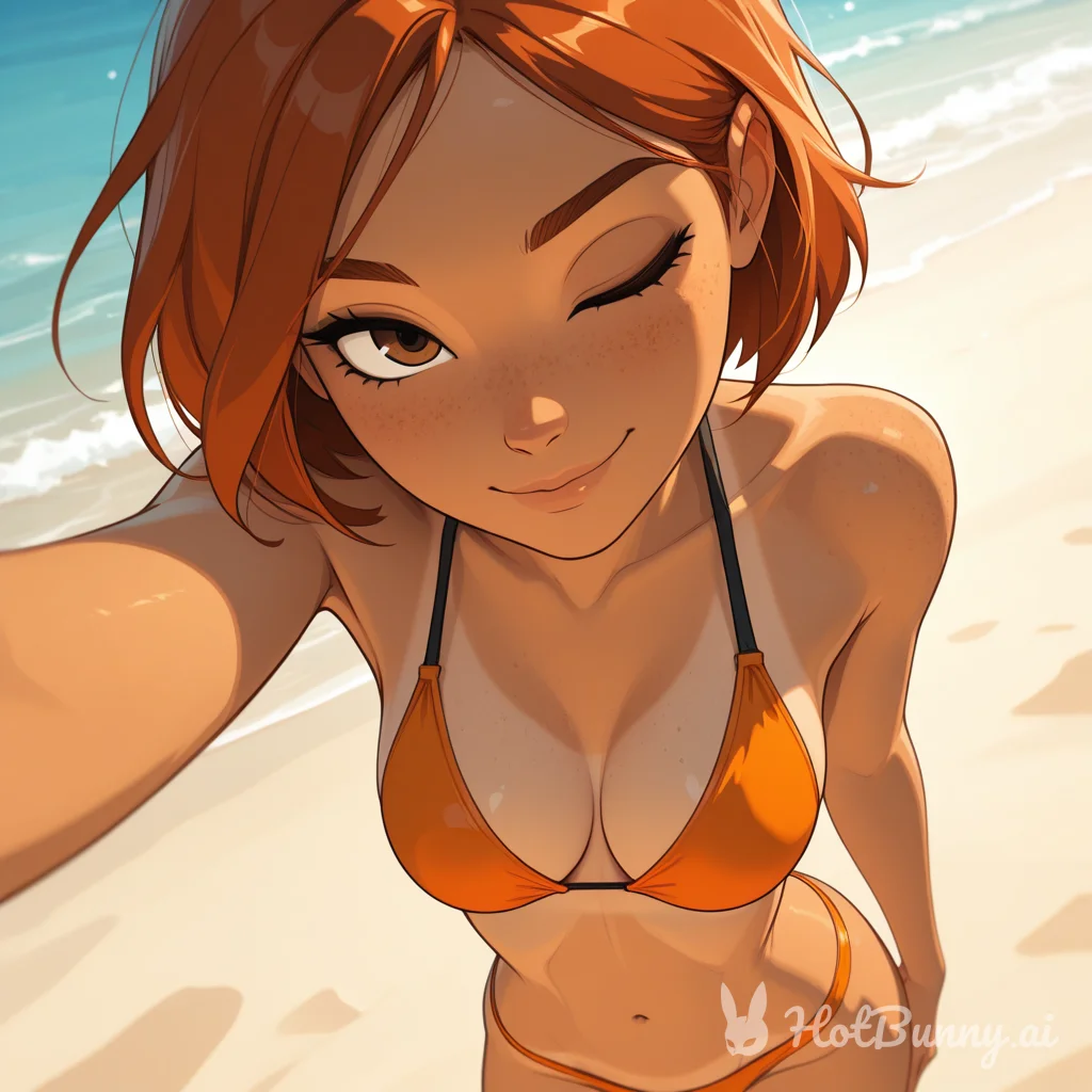 Ebony Swimsuit Ai Hentai