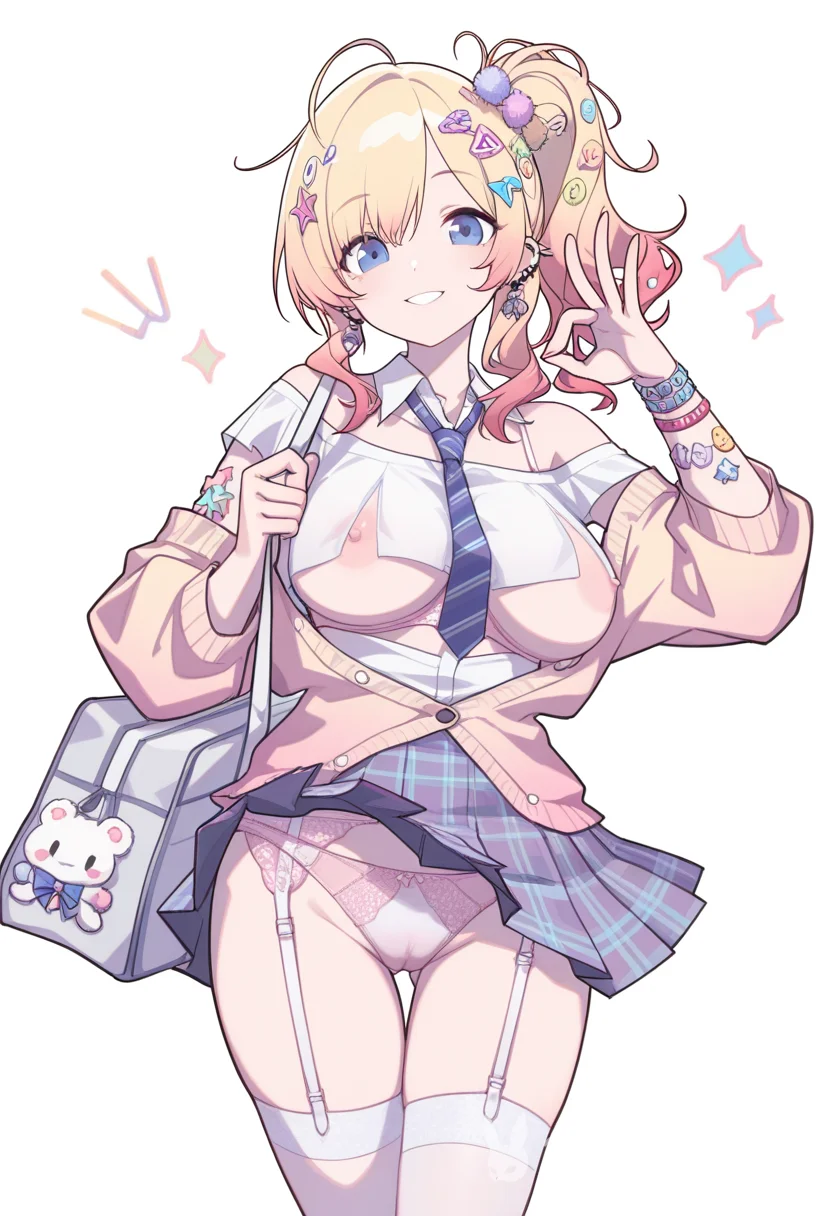 Lingerie Blonde Ai Hentai
