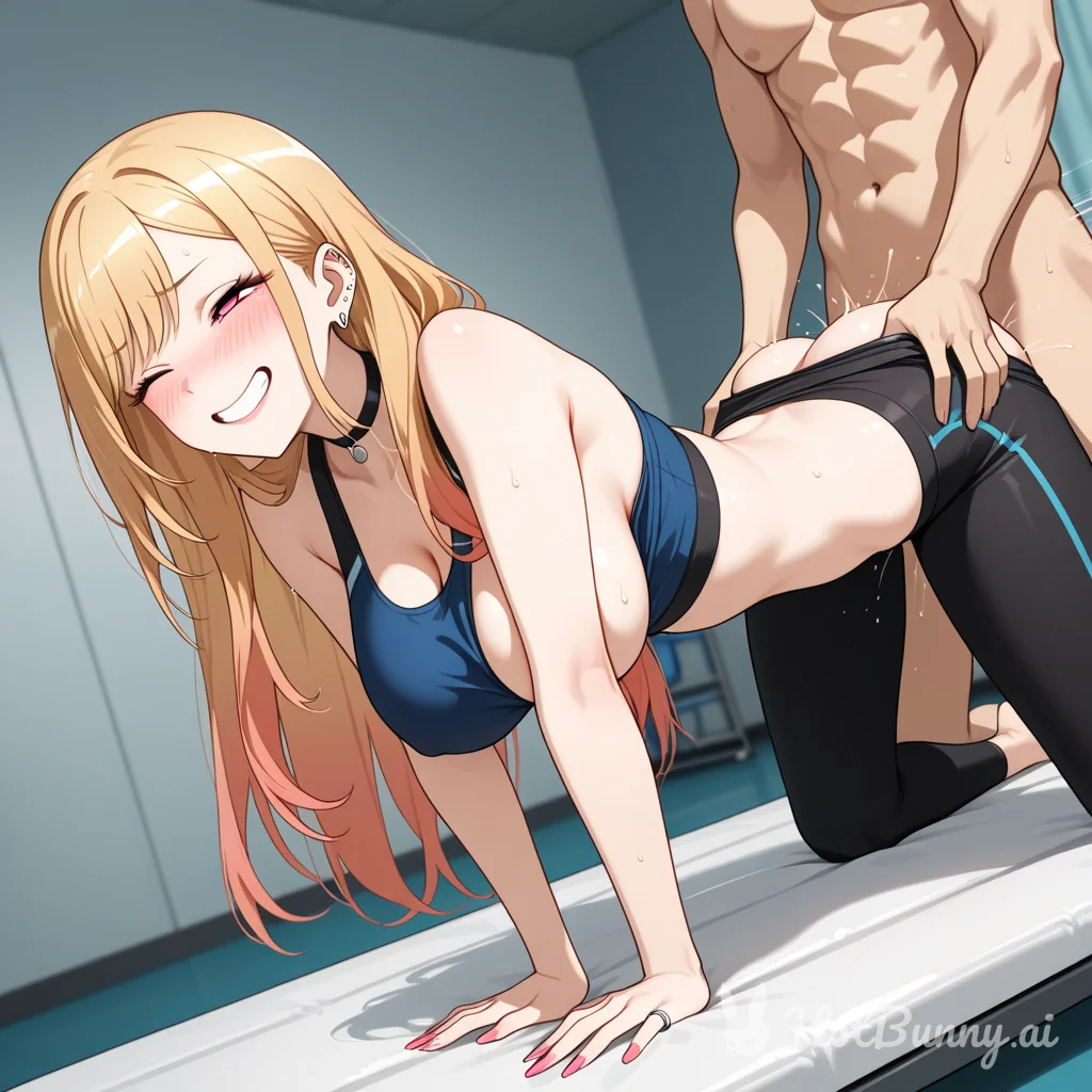 Doggystyle Blonde Ai Hentai